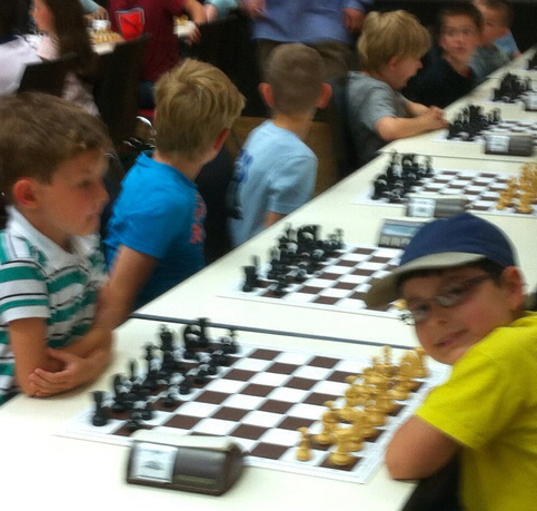 Jugendschachturnier in HofheimДетский шахматный турнир в г. Хофхайме